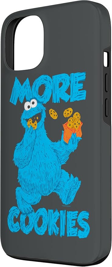 iPhone 13 Sesame Street Cookie Monster More Cookies Case