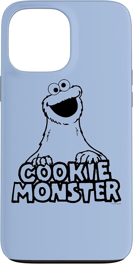 iPhone 13 Pro Max Sesame Street Vintage Cookie Monster Case