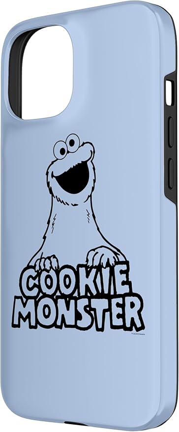 iPhone 15 Sesame Street Vintage Cookie Monster Case