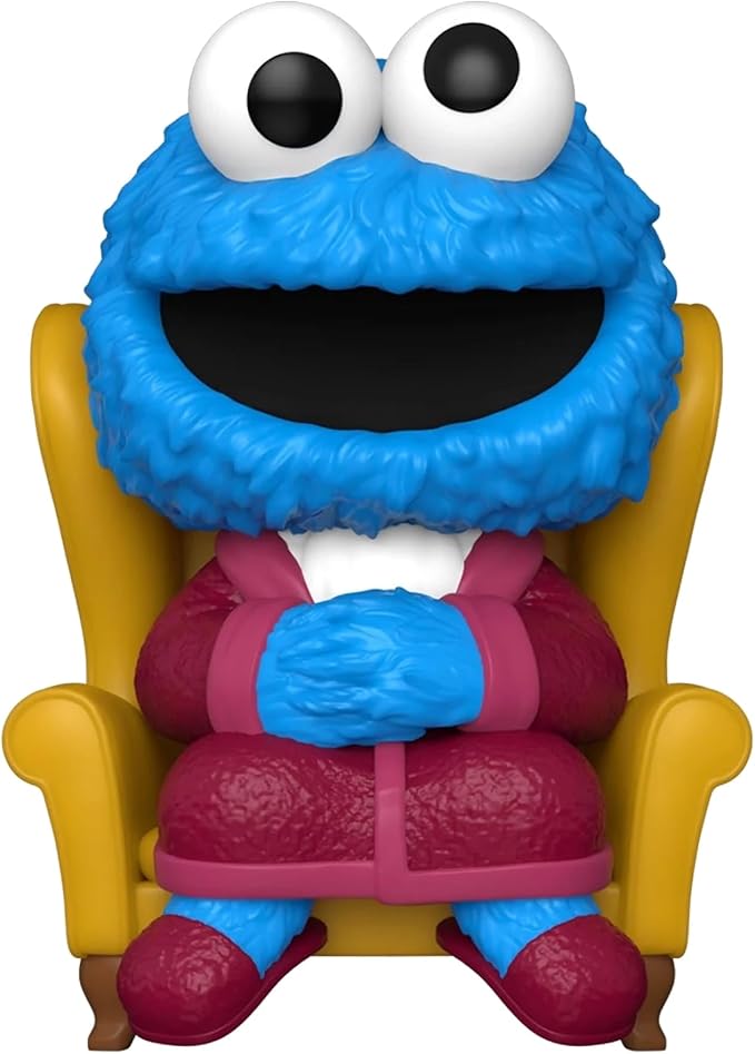 Blue Salamander Emporium Protective Case Bundle – Includes Cookie Monster #1609 Vinyl Figure