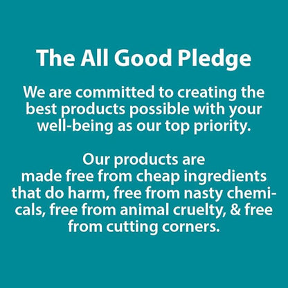 All Good Aloe Vera Gel | After Sun Lotion, Sunburn, Skin Repair | Moisturizing Organic Aloe for Skin Relief | Hydrating Hyaluronic Acid, Niacinamide (Vitamin B-3) Non GMO, Vegan | 3.7 oz (2-Pack)