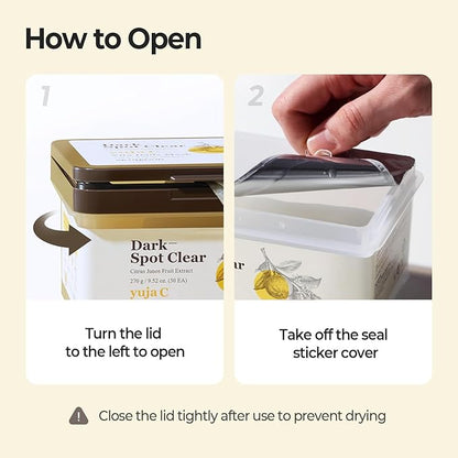 SKINFOOD Yuja C Vita Daily Sheet Mask, Korean 5-Minute Quick Skincare Hack, Triple Blemish & Dark Spot Care, Skin Tone Improvement Face Mask for Transparent and Clear Skin, Bulk Pack (30EA)