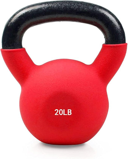RitFit Neoprene Coated Solid Cast Iron Kettlebell 5 10 15 15 20 20 25 25 30 30 35 35 40 40 45 45 50 50 LB,