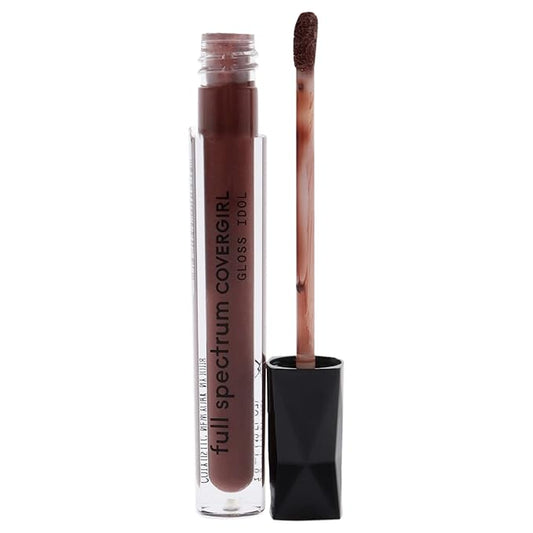 COVERGIRL Gloss Idol, Moisturizing Lip Gloss, Snatched, 0.12 Ounce