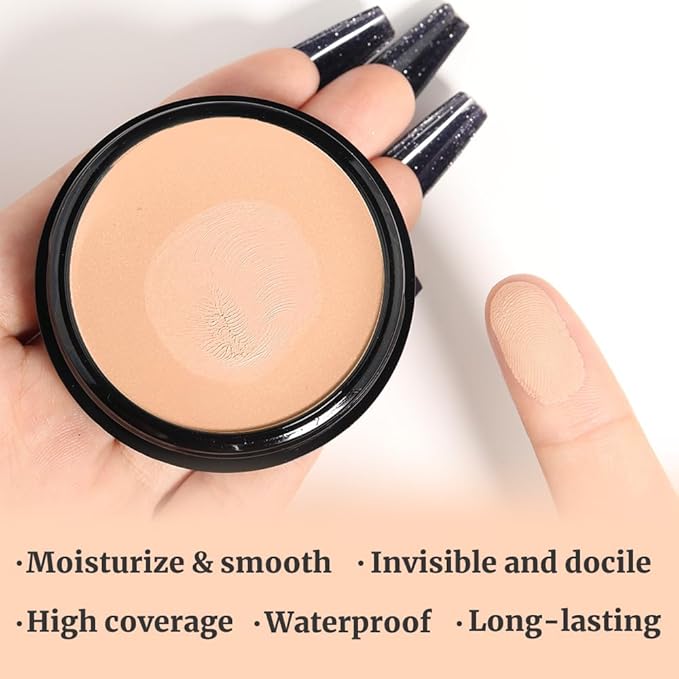 Kaely Color Correcting Concealer,Cream Pot Concealer Full Coverage,under Makeup,05 Beige
