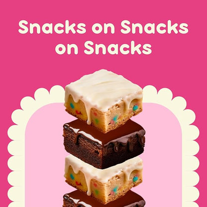 Prime Bites Protein Brownie from Alpha Prime Supplements, 16-17g Protein, 5g Collagen, Delicious Guilt-Free Snack,12 bars per box (Cookie and Cream Blondie)