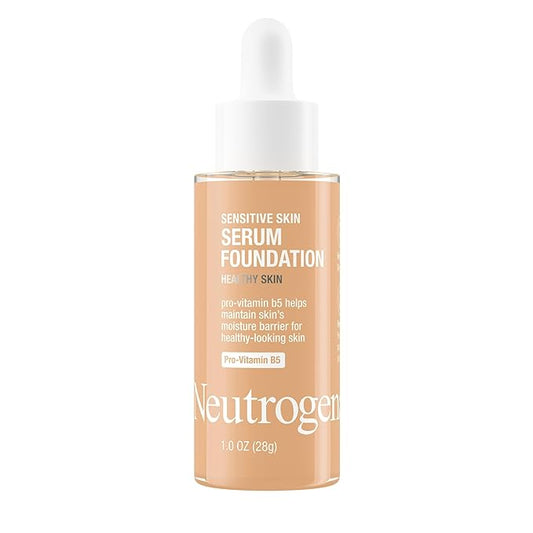 Neutrogena Healthy Skin Sensitive Skin Serum Foundation with Medium 01, 1 oz