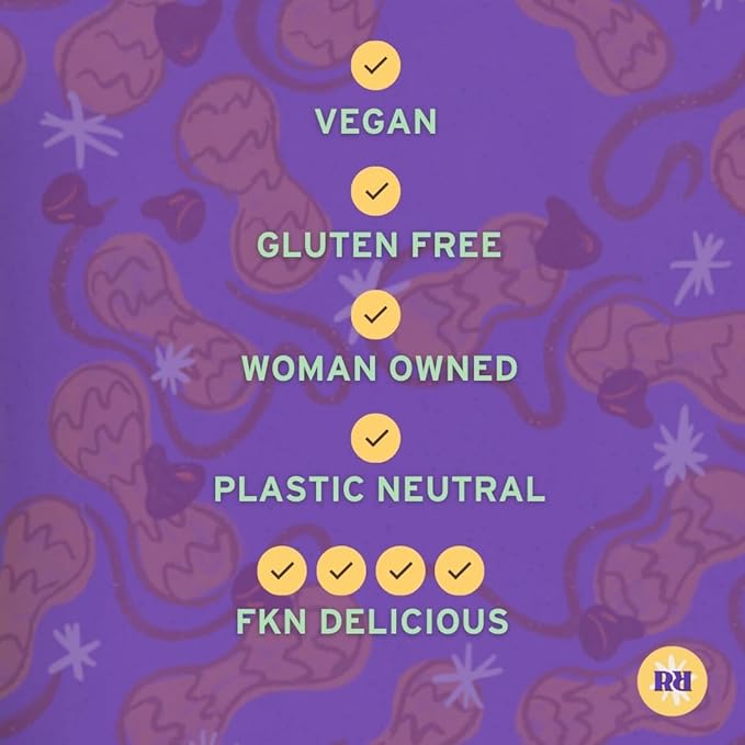 Raw Rev Vegan Protein Bars- Peanut Butter Dark Chocolate & Sea Salt, 12 bars, Non-GMO, Plastic-Neutral, Nothing Artificial, Glo Formula, Gluten-Free, Keto-Friendly, Paleo, Kosher, No Sugar Alcohols, No Stevia