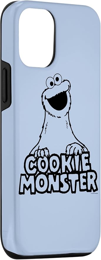 iPhone 12/12 Pro Sesame Street Vintage Cookie Monster Case