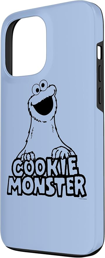iPhone 13 Pro Max Sesame Street Vintage Cookie Monster Case