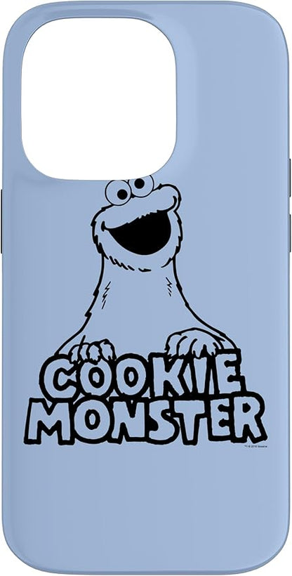 iPhone 14 Pro Sesame Street Vintage Cookie Monster Case