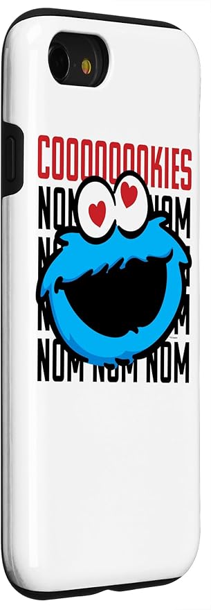 iPhone SE (2020) / 7 / 8 Sesame Street Cookie Monster Coooooookies Case