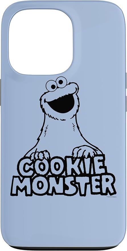iPhone 13 Pro Sesame Street Vintage Cookie Monster Case