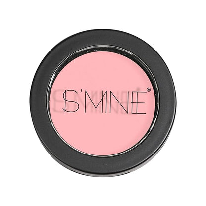 ISMINE Single Eyeshadow Powder Palette, Matte Light Pink, High Pigment, Longwear Single Eye Makeup for Day & Night