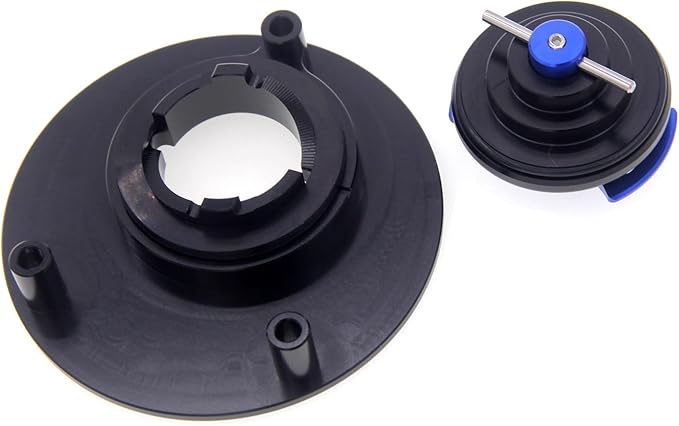 CNC Aluminum Keyless Fuel Gas Tank cap Cover For Ducati MONSTER 1000,1200/R/S,MONSTER 600 620 695 750 797 800 821 900 937, MONSTER S2R 1000/800 S4 S4RS S4R (Blue)