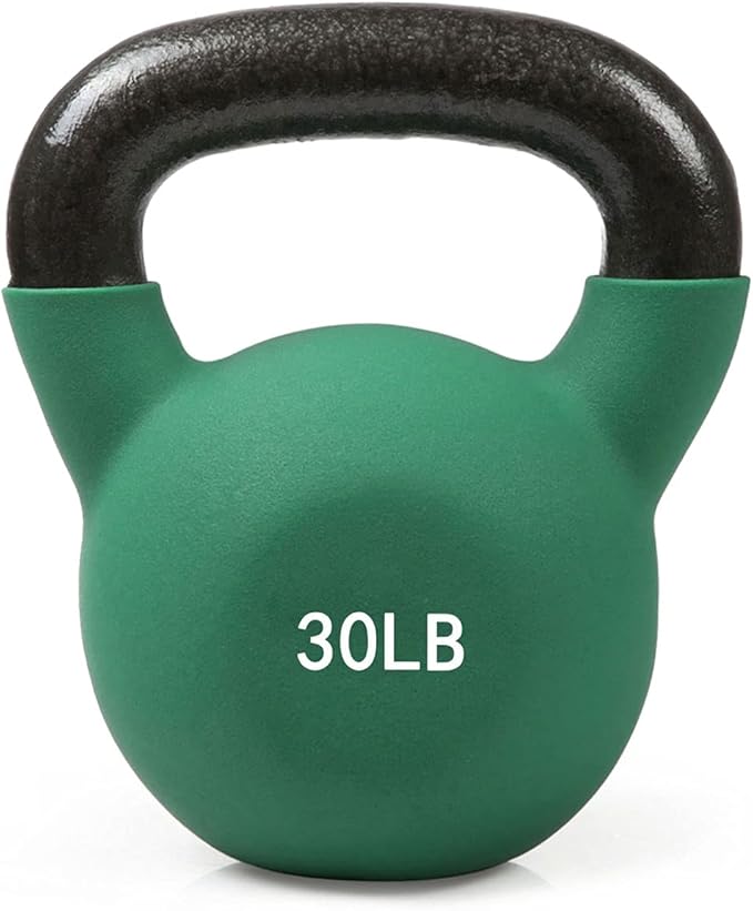 RitFit Neoprene Coated Solid Cast Iron Kettlebell 5 10 15 15 20 20 25 25 30 30 35 35 40 40 45 45 50 50 LB,