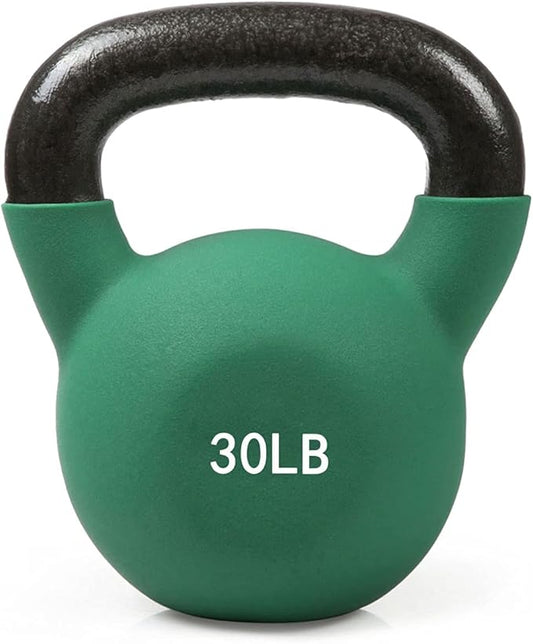 RitFit Neoprene Coated Solid Cast Iron Kettlebell 5 10 15 15 20 20 25 25 30 30 35 35 40 40 45 45 50 50 LB,