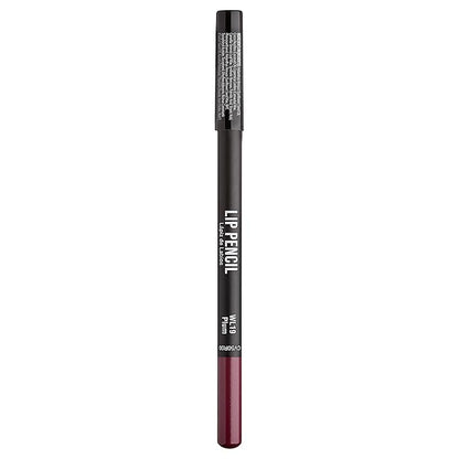 Professional Slim Lip Pencil, Creamy Soft Lip Liner, Smooth Long-Lasting Rich Lip Color, Natural Lip Makeup, Water-Resistant Lip Crayon (Plum)