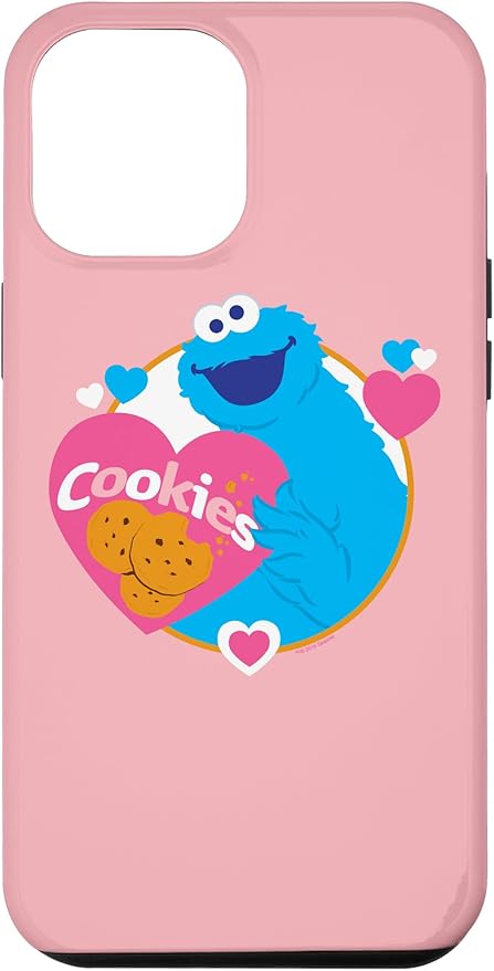 iPhone 13 Pro Max Sesame Street Cookie Monster Love Cookies Case