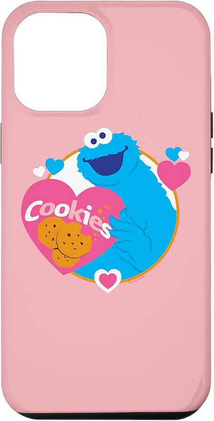 iPhone 13 Pro Max Sesame Street Cookie Monster Love Cookies Case