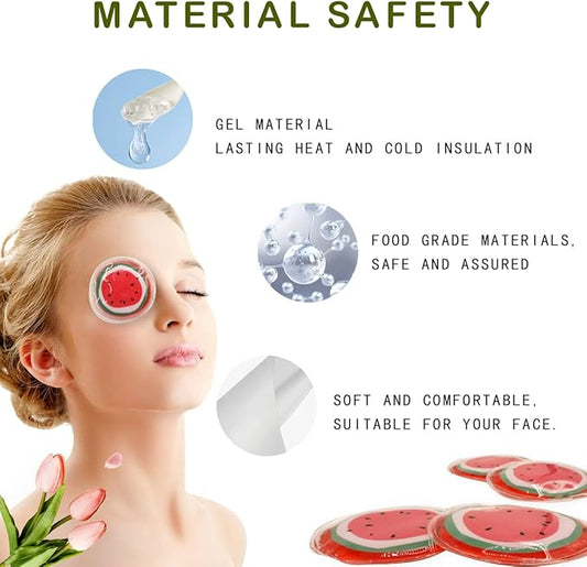 Reusable eye gel pad, eye