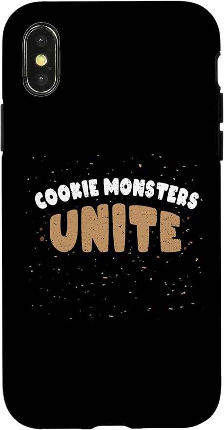 iPhone X/XS Cookie monsters unite: Cookie monsters unite - Cookie Case