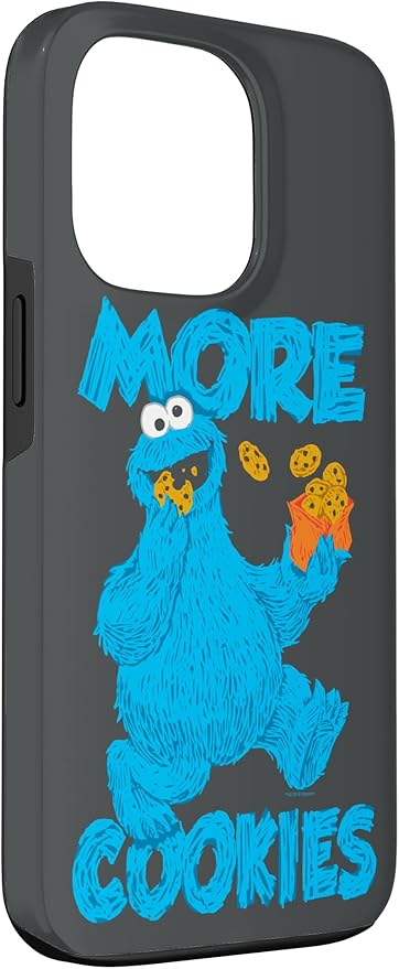 iPhone 13 Pro Sesame Street Cookie Monster More Cookies Case