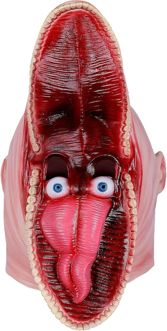Barbara Mask Horror Adam Mask Evil Alien Monster Headgear Scary Halloween Mask for Adults Cosplay Costume Party Props