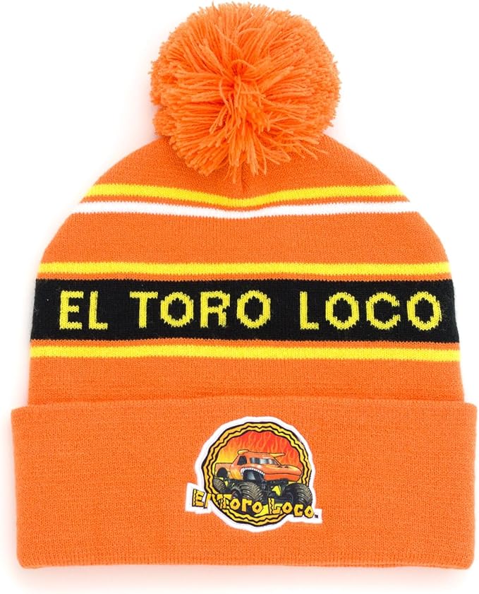 Monster Jam Grave Digger El Toro Loco Megalodon Monster Truck OneSize Beanie Winter Hat