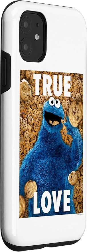 iPhone 11 Sesame Street Cookie Monster Beautiful Cookies Case