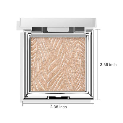 Boobeen Highlighter Makeup Highlighter Powder Palette, Shimmer Illuminator