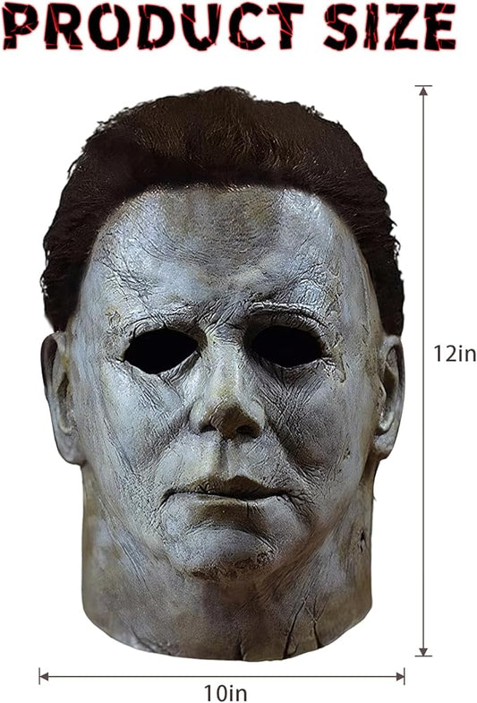 Michael Myers Mask, Halloween Horror Masquerade Cosplay Party Mask, Michael Myers Costume Scary Cosplay