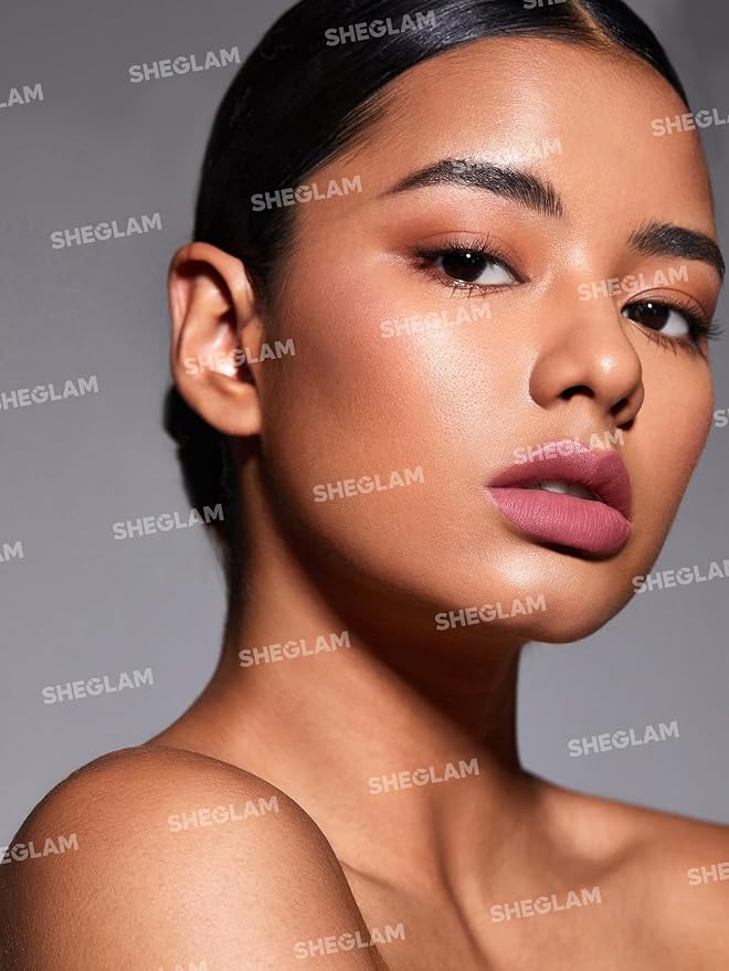 SHEGLAM Lip Liner Creamy Matte Pencil High Pigment Not Easy to Fade Silky Smooth Matte Contour Tint Lip Makeup-Momojo