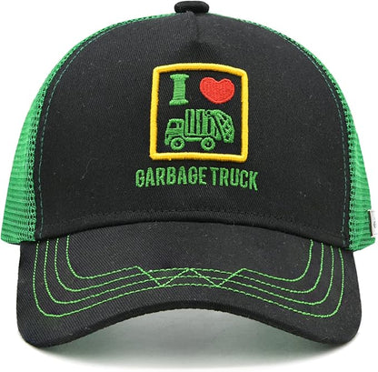 Toddler Trucker Hats for Boys and Girls Mesh Snapback Baseball Cap for Kids Ages 2-6
