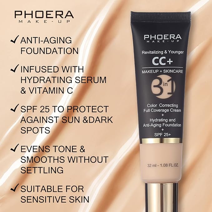 MAEPEOR Full Coverage Foundation 6 Colors Mattle Oil-Control (120 Nude)