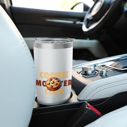 Cookie Monster Club - Sweet Treats Design Stainless Steel Insulated Tumbler