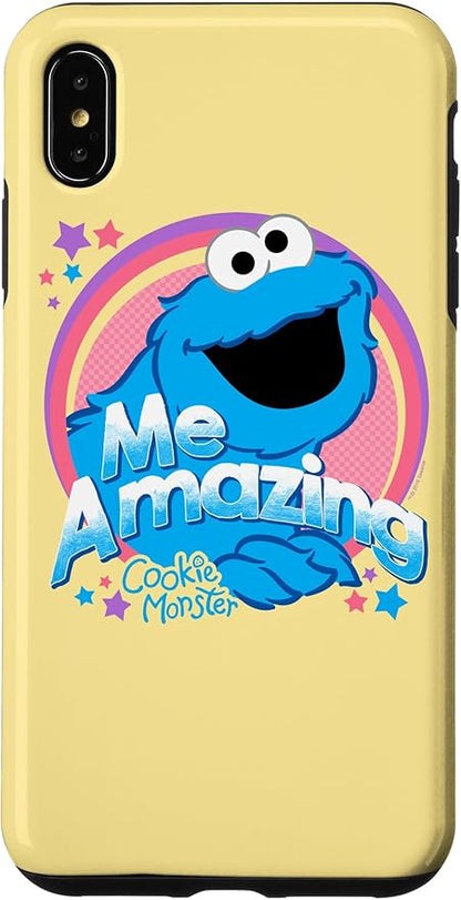 iPhone XS Max Sesame Street Cookie Monster Me Amazing Case