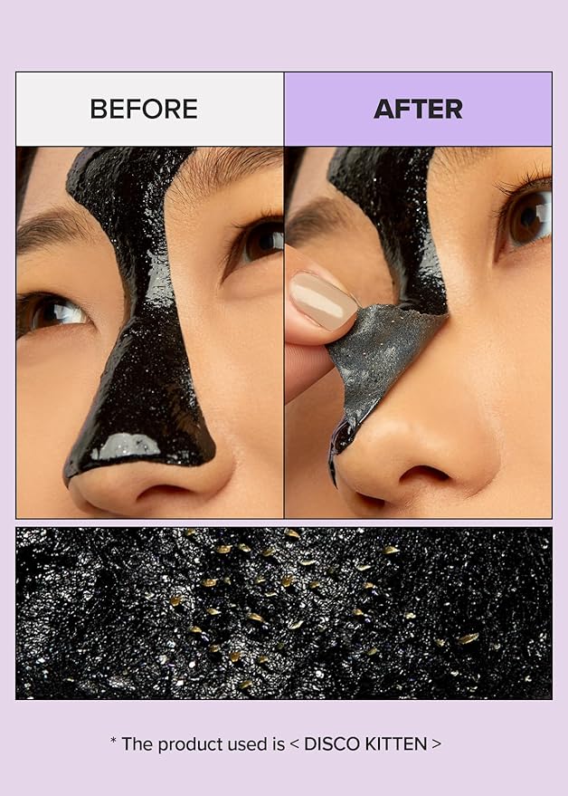 I DEW CARE Peel-off Face Mask Set - Starry Kitten Night | Masks 3ea & Headband, Hydrating, Illuminating, Exfoliating, Korean Skin Care, Exfoliating, Deep Cleansing