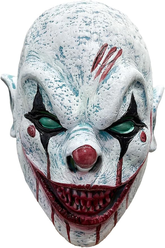 Full Head Mask,Monster, Joker for Men&Women,Halloween Mask, Scary Latex Helmet Cosplay Party Props Devil Zombie