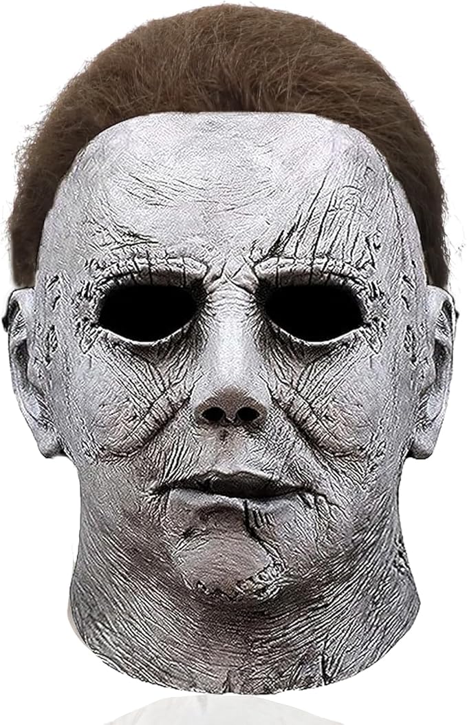 Michael Myers Mask, Halloween Horror Masquerade Cosplay Party Mask, Michael Myers Costume Scary Cosplay