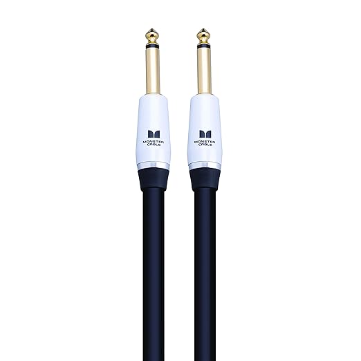 Monster Prolink Studio Pro 2000 Speaker Cable - Straight 6 ft, 1/4 Straight Plugs