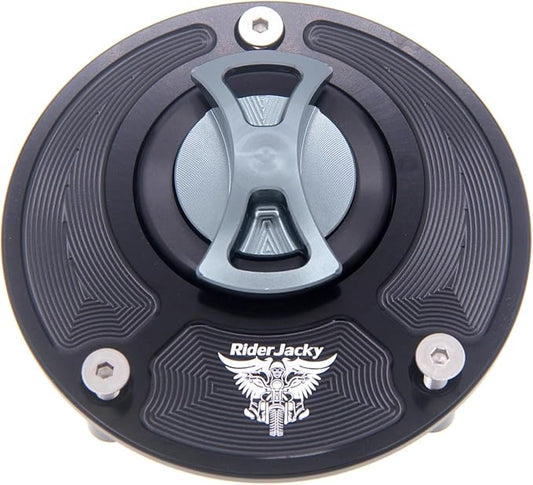 CNC Aluminum Keyless Fuel Gas Tank cap Cover For Ducati MONSTER 1000,1200/R/S,MONSTER 600 620 695 750 797 800 821 900 937, MONSTER S2R 1000/800 S4 S4RS S4R (Gray)