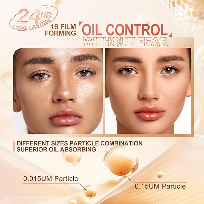 SACE LADY Oil Control BB Cushion Foundation, Full (#01, 0.) 42Oz