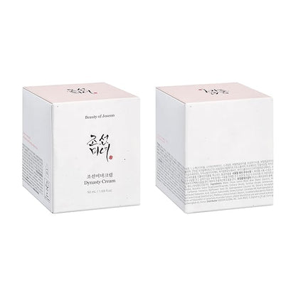 Beauty of Joseon Dynasty Cream Hydrating Face Moisturizer for Dry with Ginseng Cleansing Oil Waterproof Makeup Remover for Sensitive