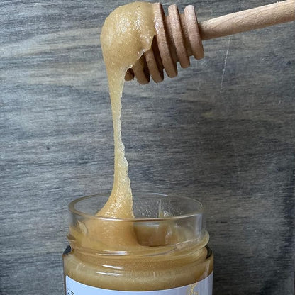 ONEROOT Organic Ginseng Infused Honey 300g (10.6oz) - Infusion of 100% Organic Northern Wildflower Raw Honey and Organic Ontario Ginseng