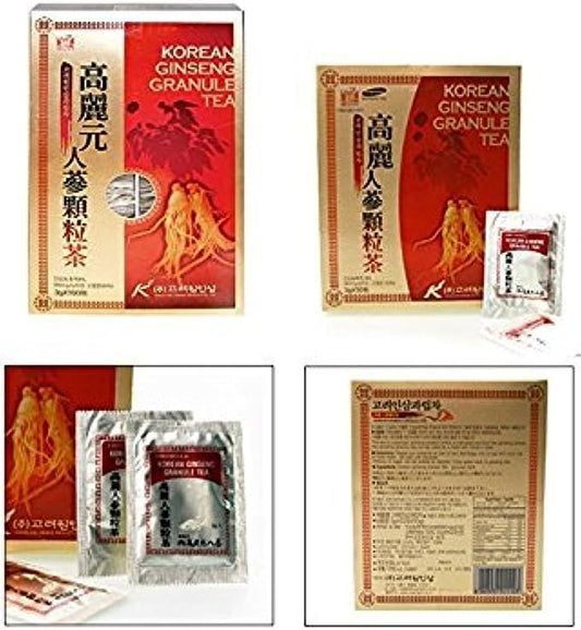 Korean Ginseng Extract Granules Tea Health Food (3g X 100 bags)
