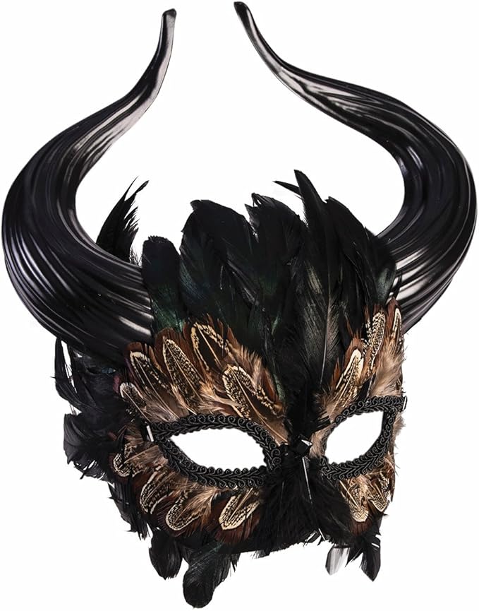 Rubies Unisex Adults Mythical Creatures Minotaur Costume Mask for Themed Parties and Halloween