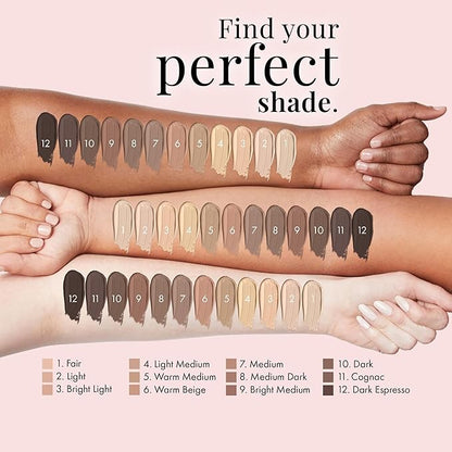 MagicMinerals AirBrush Foundation Set by Jerome Alexander - (Warm Medium)