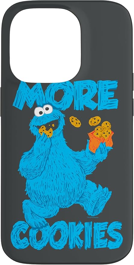 iPhone 14 Pro Sesame Street Cookie Monster More Cookies Case