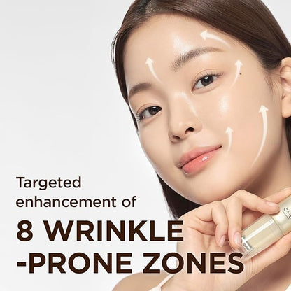 CKD Brightening & Anti-Aging Skincare Bundle – Vitamin C + TECA Hydrogel Mask, Toning Serum, and Retinal Eye Cream with Gua Sha Roller